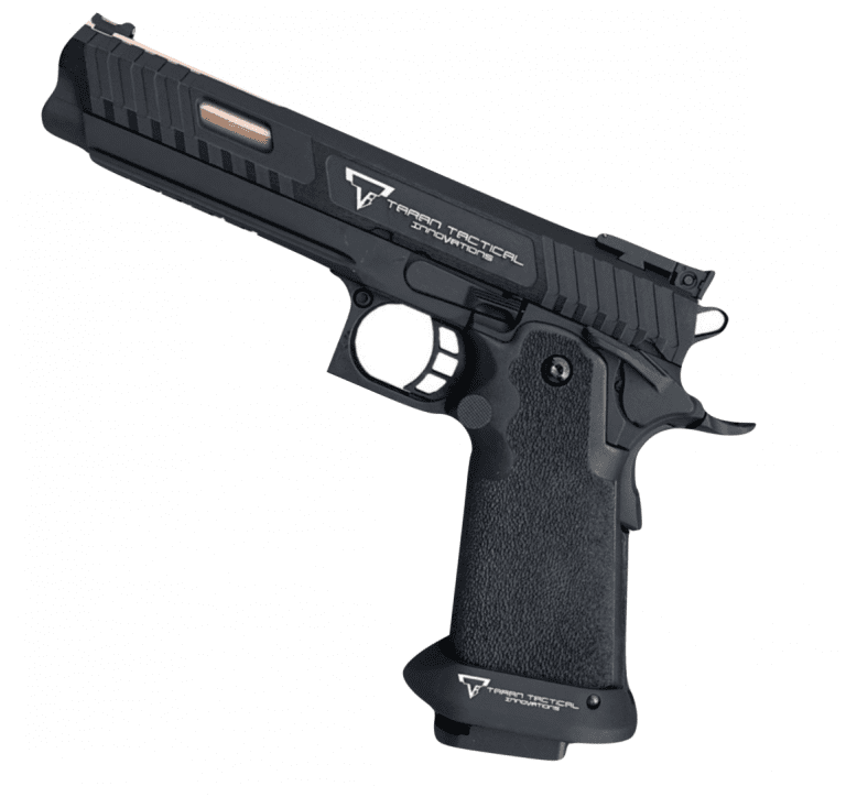 EMG x Armorer Works x Taran Tactical International Island Recon JW3 Combat Master GBBP TTI – Full Metal – Black – TT-CM0200