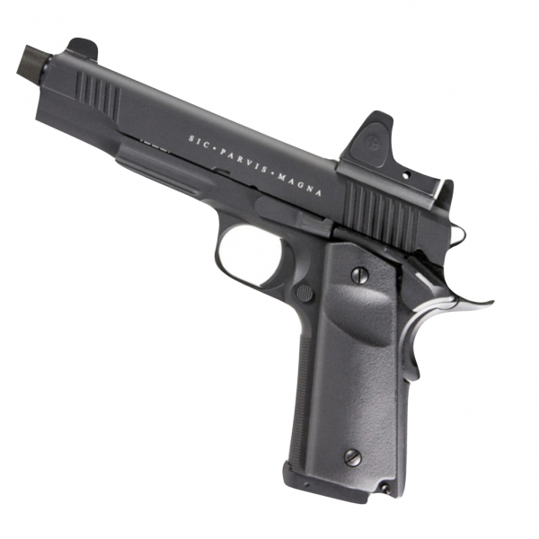 SECUTOR RUDIS MAGNA XII 12 CUSTOM GBB PISTOL BLACK