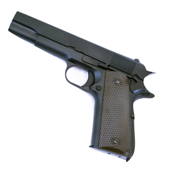 WE 1911 A BLACK GBB AIRSOFT PISTOL GUN