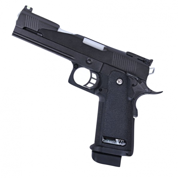 WE 5.1 Dragon Gas Blowback Pistol (Black)