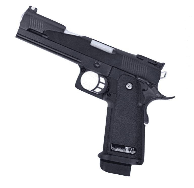WE 5.1 Dragon Gas Blowback Pistol (Black)