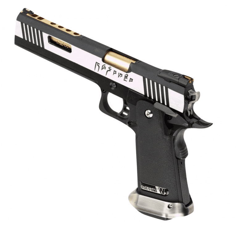 WE Custom Hi-Capa IREX GBB 6 Inch – Gold
