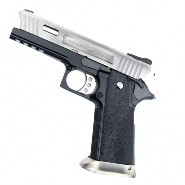 WE EFORCE Hi-Capa 4.3 GBB Pistol Silver