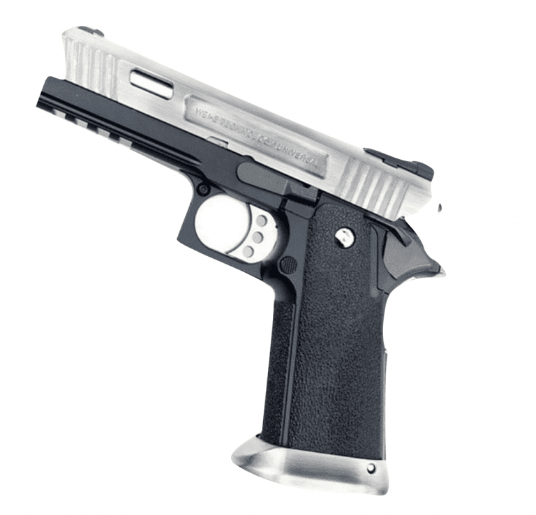 WE EFORCE Hi-Capa 4.3 GBB Pistol Silver