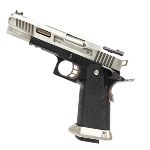 WE EFORCE Hi-Capa 5.1 GBB Pistol Silver