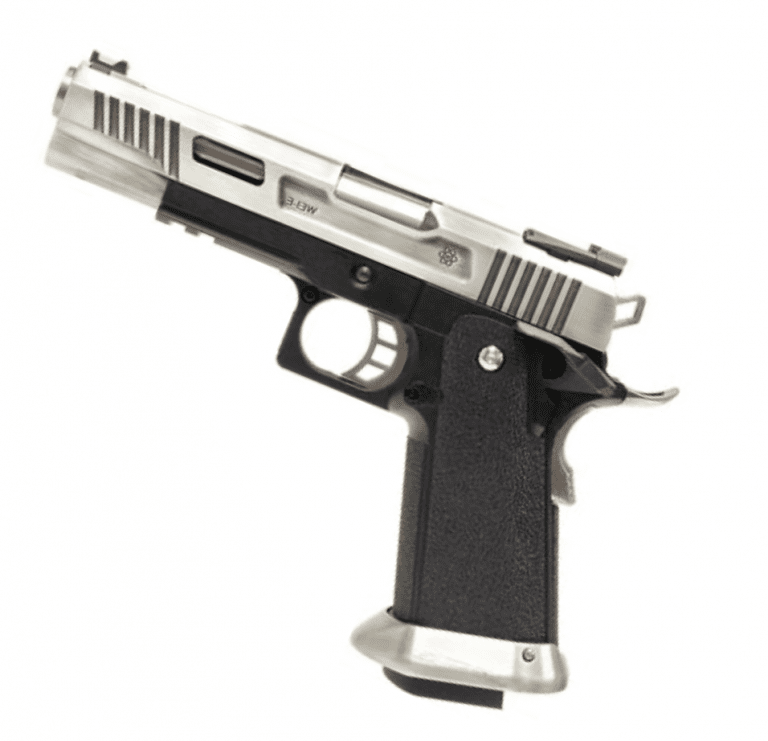 WE EFORCE Hi-Capa 5.1 GBB Pistol Silver