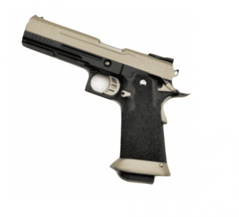 ARMORER WORKS HX1103 SOLID SLIDE GAS BLOWBACK PISTOL FDE (AW-HX1103)