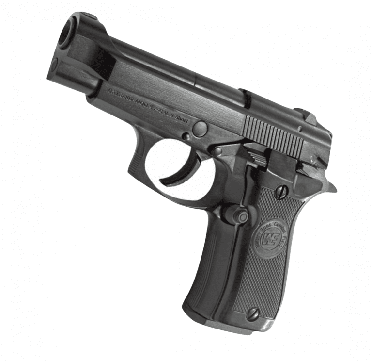 WE Cheetah M84 GBB Airsoft Pistol Black