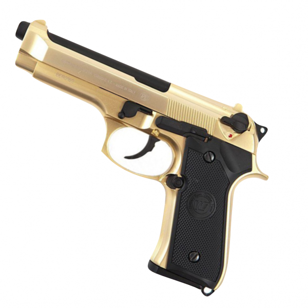 WE M92 GBBP Full Metal – Gold