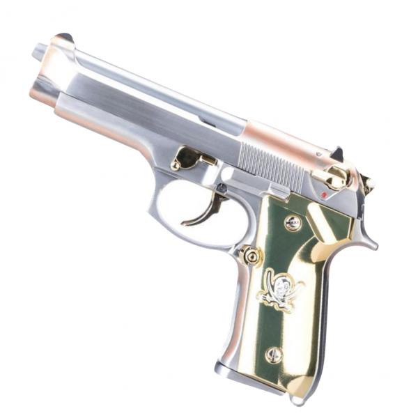 WE M92F Calico Jack Gas Blowback Pistol WE Custom Series – Full Metal