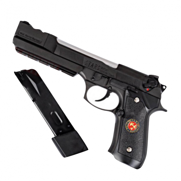 WE Samurai Edge M92 Barry Burton Long Barrel Gas Blow Back Pistol