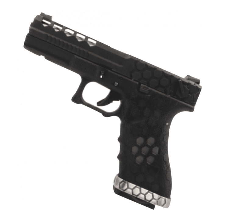 Armorer Works Custom Hex Cut AW-VX0201 GBB Black