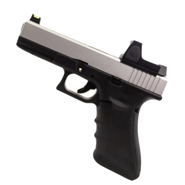 RAVEN EU17 GBB Pistol + BDS Sight Silver Slide