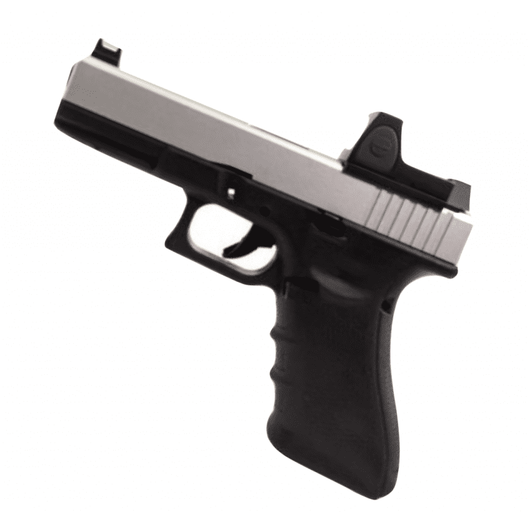 RAVEN EU17 GBB Pistol + BDS Sight Silver Slide