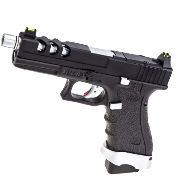 VORSK EU17 GBB PISTOL BLACK VENTED IN BLACK