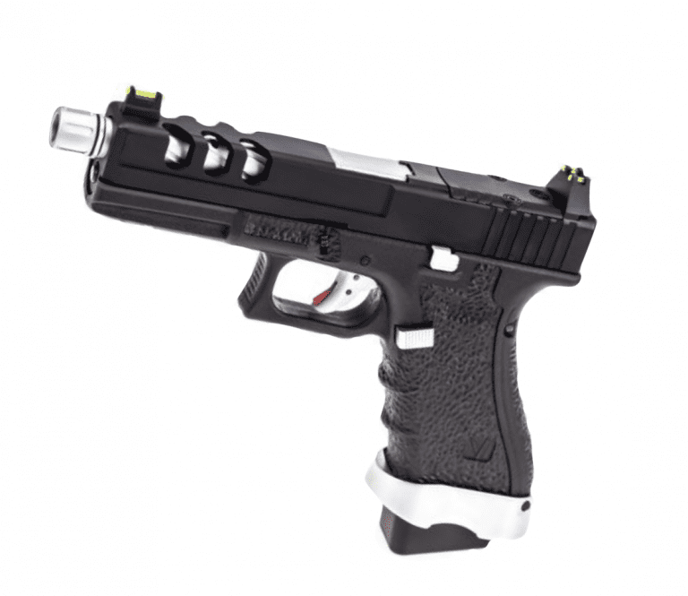 VORSK EU17 GBB PISTOL BLACK VENTED IN BLACK