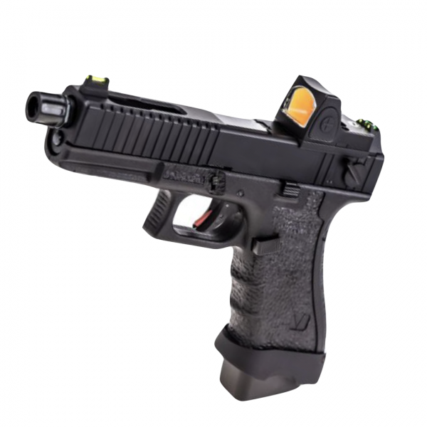 VORSK EU18 BLACK WITH VENTED BLACK SLIDE AND RED DOT SIGHT (RDS)