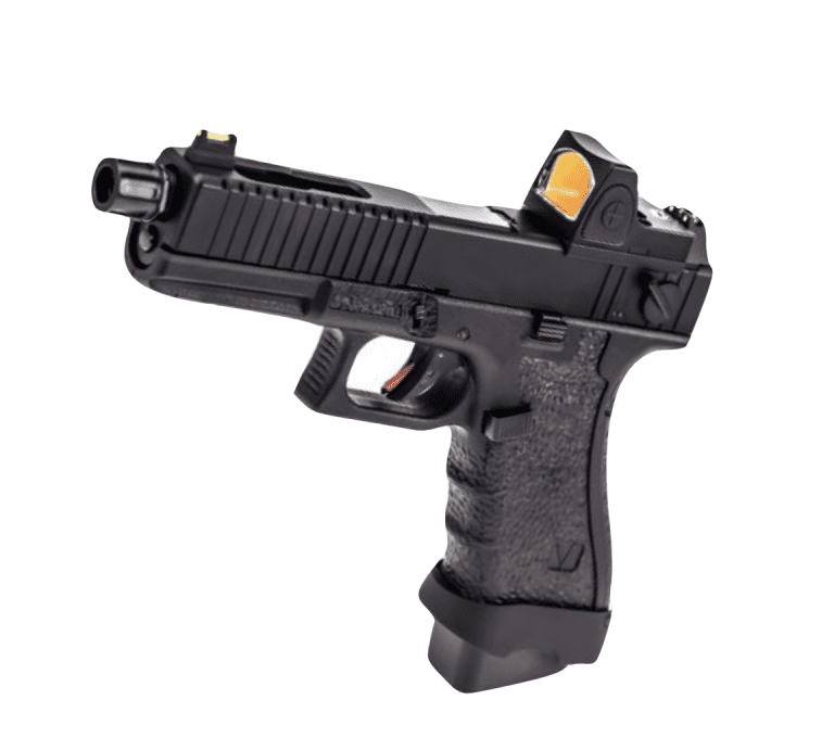 VORSK EU18 BLACK WITH VENTED BLACK SLIDE AND RED DOT SIGHT (RDS)