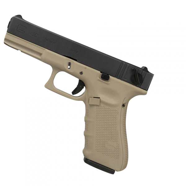 WE 18 GEN 4 TAN PISTOL FULL AUTO/SEMI