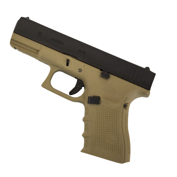 WE 19 Gen 4 Semi Airsoft Pistol Tan