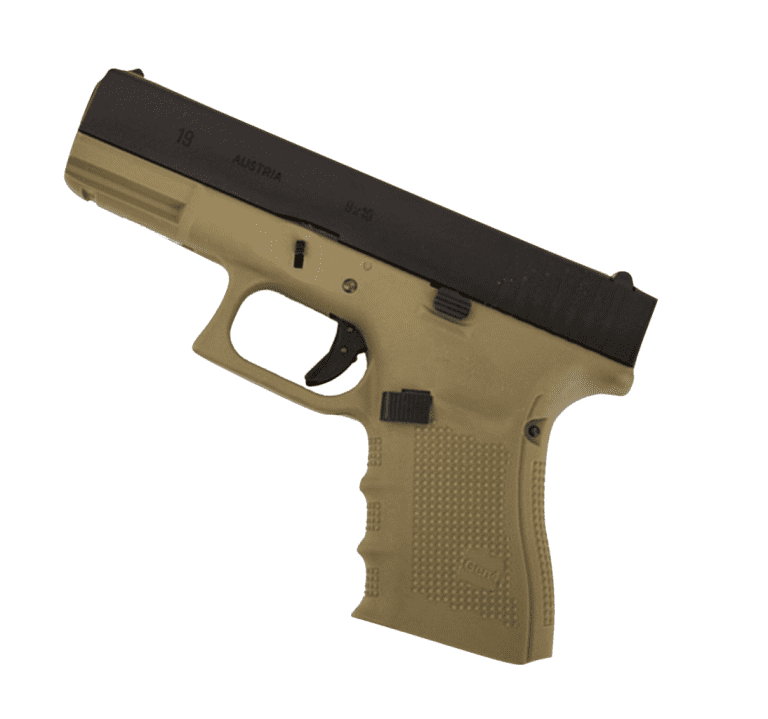 WE 19 Gen 4 Semi Airsoft Pistol Tan