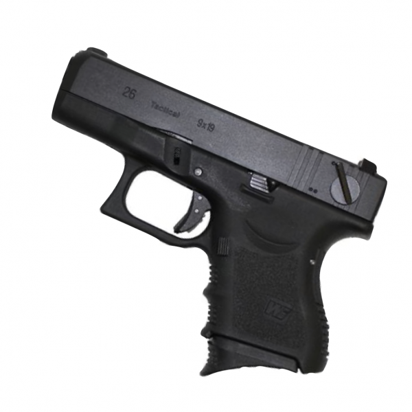 WE 26 GBB BLACK PISTOL