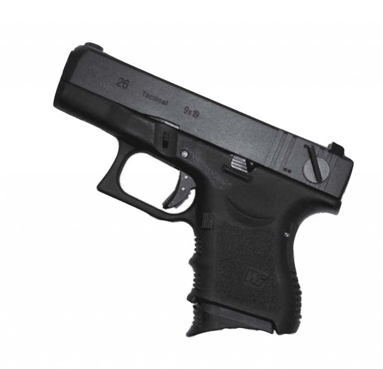 WE 26 GBB BLACK PISTOL