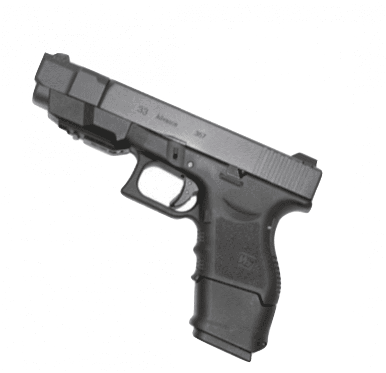 WE 33 Advance GBB Pistol Black
