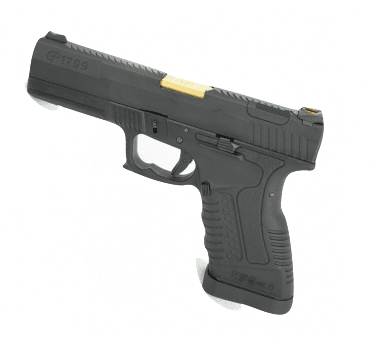 WE CP1799 SERIES GBB AIRSOFT PISTOL GOLD BARREL i
