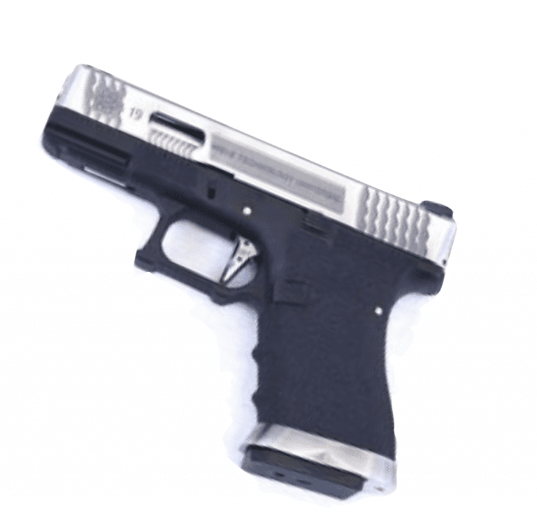 WE Custom Pistol BK 19 Black Slide and Gold Barrel &Silver Slide and Silver Barrel