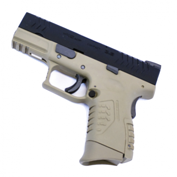 WE XDM 3.8 Stubby GBB Airsoft Pistol Tan