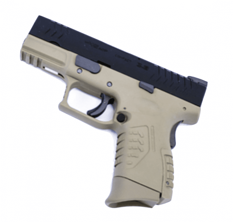 WE XDM 3.8 Stubby GBB Airsoft Pistol Tan
