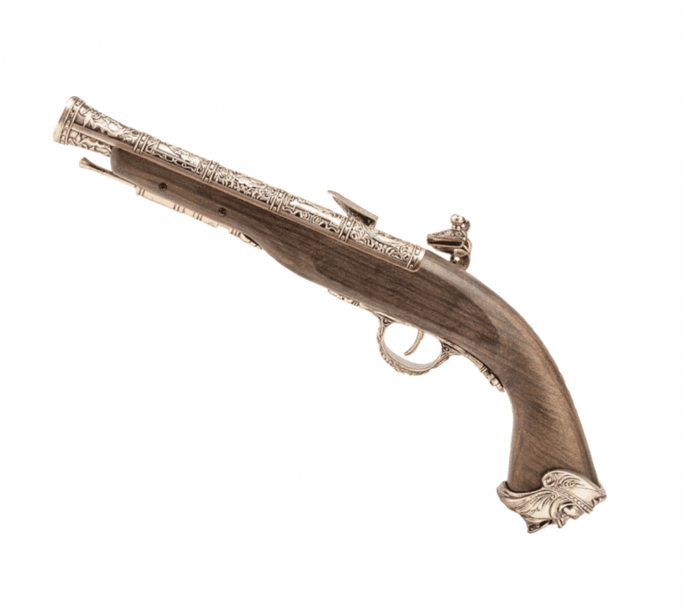 HFC Pirate Flintlock Gas Pistol (18th Century – HG-502GN – Gold)