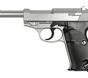WE P38 GBB Airsoft Pistol Silver az