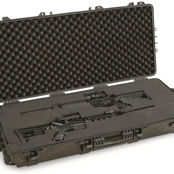 NUPROL TRANSPORTATION HARD CASE WITH PICK & PLUCK FOAM INSERTS WHEELED AND INTEGRATED EXTENDABLE HANDLE SIZE LARGE