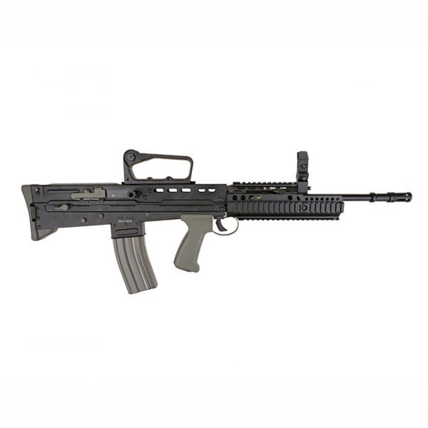 Army R85A2 EBB Black Full Metal SA80 L85A2 Airsoft Rifle
