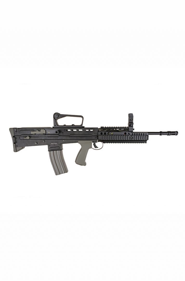 Army R85A2 EBB Black Full Metal SA80 L85A2 Airsoft Rifle