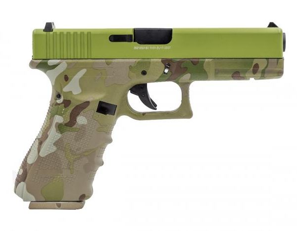 RAVEN EU17 CAMO FRAME GREEN SLIDE