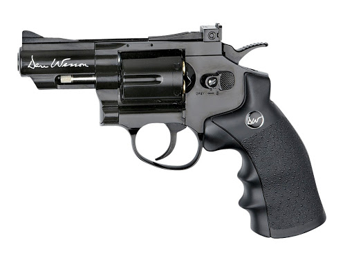 Dan Wesson 2.5 Inch Revolver Full Metal Co2 Black