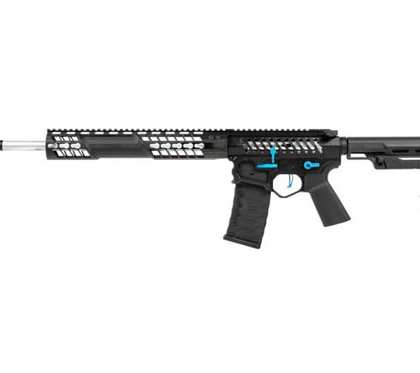 EMG F1 Firearms BDR-15 3G BR2 AR15 AEG Rifle (Black with Blue - BDR-BBL-2)