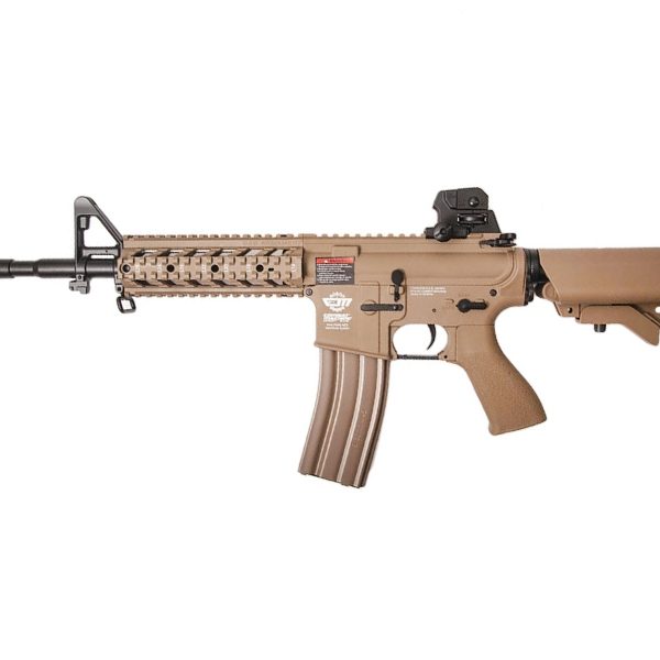 G&G CM16 RAIDER LONG AEG AIRSOFT RIFLE TAN
