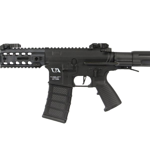 Classic Army AR4-SBR with Silencer ECS Gearbox – Black – ENF009P