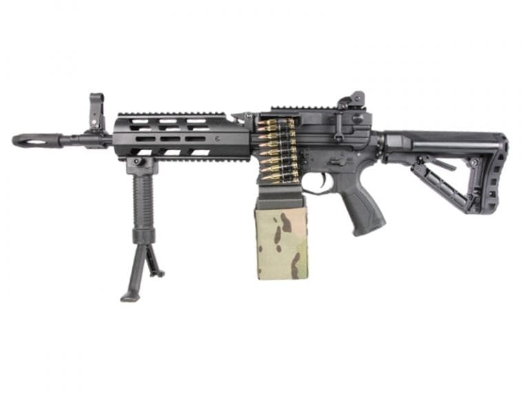 G&G CM16 LMG with 2500 Round Drum Magazine (EGC-16P-LMG-BNB-NCM)