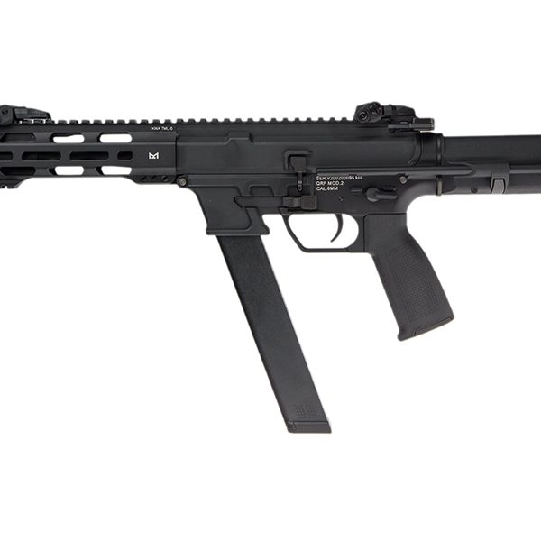 KWA QRF MOD2 AEG 2.5 SMG (BLACK – MOD2) (SEMI AUTO ONLY)