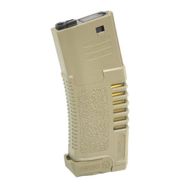 Ares Amoeba M4 P-MAG Magazine 300 Rounds (Tan/Dark Earth – AM4-300-10-DE)