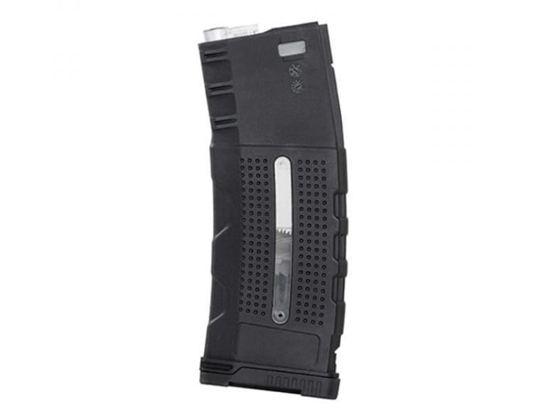 Battleaxe Polymer Enhanced Grip Magazine for M4 Series HI-CAP (380 Rounds – Black)