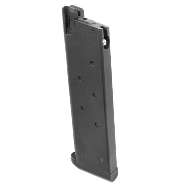 KWA 1911 MK/MKIV SERIES GAS MAGAZINE (21 ROUNDS – METAL – BLACK)