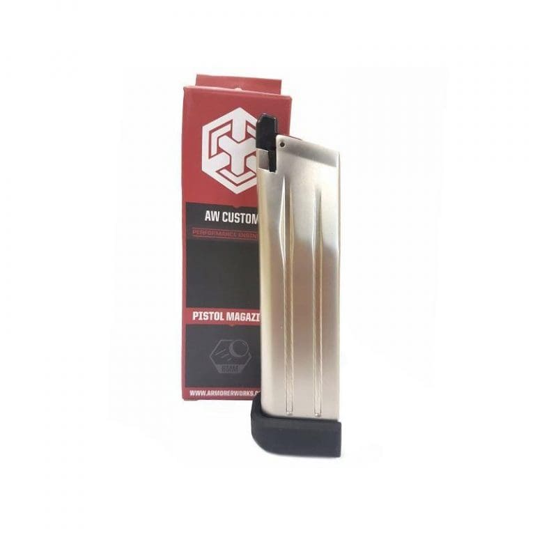 ARMORER WORKS CUSTOM Hi-Capa CO2 MAGAZINE SILVER