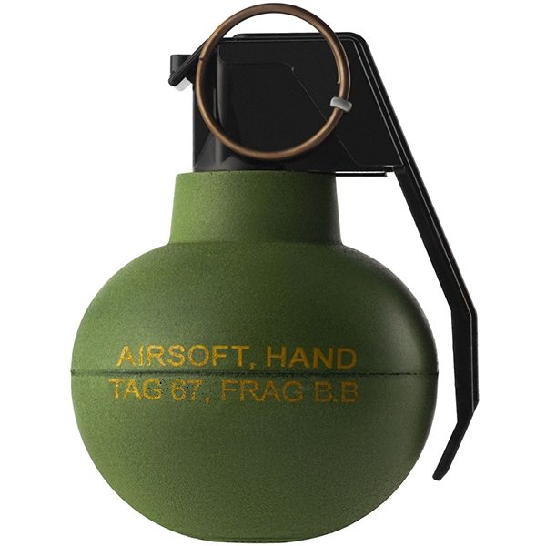 TAG 67 AIRSOFT HAND GRENADE (BOX X6) TAG INNOVATIONS