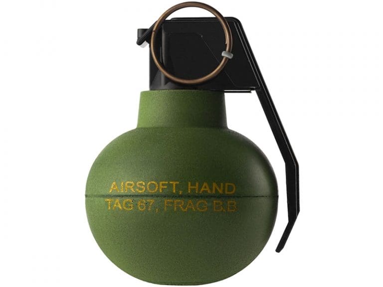 TAG 67 AIRSOFT HAND GRENADE (BOX X6) TAG INNOVATIONS